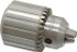 Jacobs JCM6289 Drill Chuck: 5/64 to 1/2" Capacity, Threaded Mount, 5/8-16