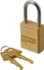 American Lock A5531KA-42684 Padlock: Brass & Steel, Keyed Alike, 1-1/2" Wide