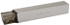Accupro 36-MG Single Point Tool Bit: 1'' Shank Width, 1'' Shank Height, Micrograin Solid Carbide Tipped, RH, AR, Square Shoulder Turning