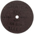 Cratex 40184 Fiber Disc: 3" Disc Dia, 1/4" Hole, 36 Grit, Aluminum Oxide