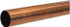 Mueller Industries LH10002 2' Long, 1-1/8" OD x 1" ID, Grade C12200 Copper Water (L) Tube