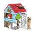 FELLOWES INC. 1230901 Bankers Box At Play Playhouse, 38inL x 32inW x 48inH, Doghouse