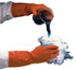 PIP 48-L302T/L Chemical Resistant Gloves: Large, 30 mil Thick, Latex, Unsupported