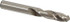 Precision Twist Drill 5998588 Screw Machine Length Drill Bit: 0.4219" Dia, 118 °, High Speed Steel