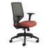 HON COMPANY SVM1ALICC46T Solve Series Mesh Back Task Chair, Supports Up to 300 lb, 18" to 23" Seat Height, Bittersweet Seat, Charcoal Back, Black Base