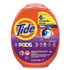 PROCTER & GAMBLE Tide® 03250 Pods, HE Compatible, Spring Meadow, 85 oz, 112 Pods/Tub, 4 Tubs/Carton