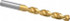 Guhring 9006520131000 Jobber Length Drill Bit: 33/64" Dia, 130 °, High Speed Steel