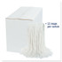 BOARDWALK 2024RCT Cut-End Wet Mop Head, Rayon, #24, White, 12/Carton