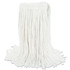BOARDWALK 2024RCT Cut-End Wet Mop Head, Rayon, No. 24, White, 12/Carton
