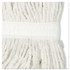 BOARDWALK 2024RCT Cut-End Wet Mop Head, Rayon, No. 24, White, 12/Carton