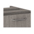 ALERA VA542822GY Alera Valencia Series Full Pedestal File, Left or Right, 2 Legal/Letter-Size File Drawers, Gray, 15.63" x 20.5" x 28.5"