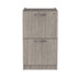 ALERA VA542822GY Alera Valencia Series Full Pedestal File, Left or Right, 2 Legal/Letter-Size File Drawers, Gray, 15.63" x 20.5" x 28.5"