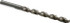 Cleveland C03083 Jobber Length Drill Bit: Letter H, 118 °, High Speed Steel