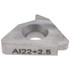 Hertel H08699795 Anvil for Indexables: 0.5" Insert Inscribed Circle, External Left Hand & Internal Right Hand