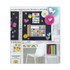 CARSON-DELLOSA EDUCATION 110522 Calendar Bulletin Board Sets, 129-Piece Set, Kind Vibes, 23" x 17", Multicolor