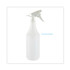 BOARDWALK 58109 Non-Leaking Trigger Sprayer 300ES, 9.5" Tube, Fits 32 oz Bottles, White, 24/Carton