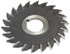 Keo 05360 Side Milling Cutter: 4" Cutter Dia, 11/32" Cutting Width, 1" Arbor Hole, 24 Teeth