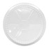 LOLLICUP USA, INC. Karat AF-KDL07  Dome Lids For Round Foil Containers, 7in, Clear, Case Of 500 Lids