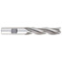 Hertel E1043064 Square End Mill: 1" Dia, 2" LOC, 3 Flutes, High Speed Steel