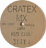 Cratex 40598 Surface Grinding Wheel: 3" Dia, 3/8" Thick, 1/4" Hole, 120 Grit