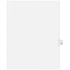 AVERY PRODUCTS CORPORATION 1016 Avery Individual Legal Dividers Avery Style, Letter Size, Side Tab #16, White Dividers/White Tabs