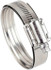 IDEAL TRIDON 382150450051 Worm Gear Clamp: SAE 450, 3-7/16 to 4-1/4" Dia, Stainless Steel Band