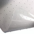 FLOORTEX PF1115225EV Cleartex Advantagemat Phthalate Free PVC Chair Mat for Low Pile Carpets, 48" w x 60" l, Clear