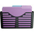 SP RICHARDS 80663 Lorell Letter-/A4-Size Cubicle File Pocket, 7inH x 13-1/2inW x 3inD, 30% Recycled, Black