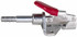 De-Sta-Co 607-M Standard Straight Line Action Clamp: 800 lb Load Capacity, 1.63" Plunger Travel, Flanged Base, Carbon Steel