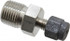 Parker 1-2 FBZ-SS Compression Tube Connector: 1/8" Thread, Compression x MNPT