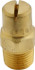 Bete Fog Nozzle 1/8NF10120@4 Brass Standard Fan Nozzle: 1/8" Pipe, 120 ° Spray Angle