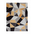 GFH ENTERPRISES INC. AMB9020 Anji Mountain Figueres Rug'd Chair Mat, 1/4inH x 36inW x 48inD, Yellow/Gray