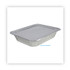 BOARDWALK LIDSTEAMHF Aluminum Steam Table Pan Lids, Fits Half-Size Deep Pan, 290 Gauge, 0.63" Deep, 10.5 x 12.81, 100/Carton