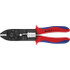 Knipex 97 21 215 Crimpers; Crimper Type: Crimping Plier ; Maximum Wire Gauge: 10AWG ; Capacity: 10-18 AWG ; Terminal Type: Various ; Features: Comfort Grip ; For Use With: Connectors & Plug Type Connectors; Insulated & Non-Insulated Terminals