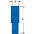 3M 7010397996 16 to 14 AWG Crimp Bullet Connector