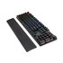 ADESSO INC AKB650EB RGB Programmable Mechanical Gaming Keyboard with Detachable Magnetic Palmrest, 108 Keys, Black