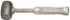 American Hammer AM5ZNAG Non-Marring Hammer: 5 lb, 2" Face Dia, Zinc Aluminum Alloy Head