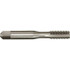 Greenfield Threading 305081 Straight Flute Tap:  1/4-20,  UNC,  4 Flute,  Bottoming,  3B,  High-Speed Steel,  Titanium Nitride Finish