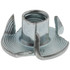 Value Collection TNUTI0250L-100B 1/4-20 Zinc-Plated Steel Standard Tee Nut