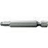 Wera 05066780001 Power Screwdriver Bit: #4 Tri-Wing Speciality Point Size, 1/4" Hex Drive