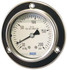 Wika 4282969 Pressure Gauge: 2-1/2" Dial, 1/4" Thread, Lower Back Mount