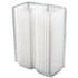 DART C90PST1 ClearSeal Hinged-Lid Plastic Containers, 8.3 x 8.3 x 3, Clear, Plastic, 250/Carton