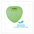BOARDWALK GEMHMI Gem Urinal Deodorizer Screen, Herbal Mint Scent, Green, 12/Box