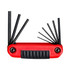 Eklind 25912 9 Piece Fold-Up Hex Key Set