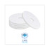 BOARDWALK 4015WHI Polishing Floor Pads, 15" Diameter, White, 5/Carton