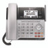 VTECH COMMUNICATIONS AT&T® TL86103 Connect to Cell TL86103 Two-Line Corded/Cordless Phone, Corded Base Station and 1 Additional Handset, Black/Silver