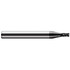 Harvey Tool 50316-C4 Square End Mill:  0.2500" Dia, 0.375" LOC, 0.25" Shank Dia, 2.5" OAL, 4 Flutes, Solid Carbide