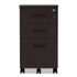 ALERA VA572816MY Alera Valencia Series Mobile Pedestal File, Left/Right, 3-Drawers: Box/Box/File, Legal/Letter, Mahogany, 15.88 x 20.5 x 28.38