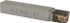 MSC 47013 Single-Point Tool Bit: AL-7, 7/16" Shank Height, 7/16" Shank Width, K68 Solid Carbide Tip, Left Hand