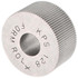 MSC KPSX128 Standard Knurl Wheel: 3/4" Dia, 80 ° Tooth Angle, Straight, Cobalt